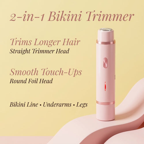 Dual-Head Electric Body Trimmer